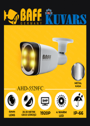 BAFF AHD - 5529 FULL COLOUR - METAL KASA